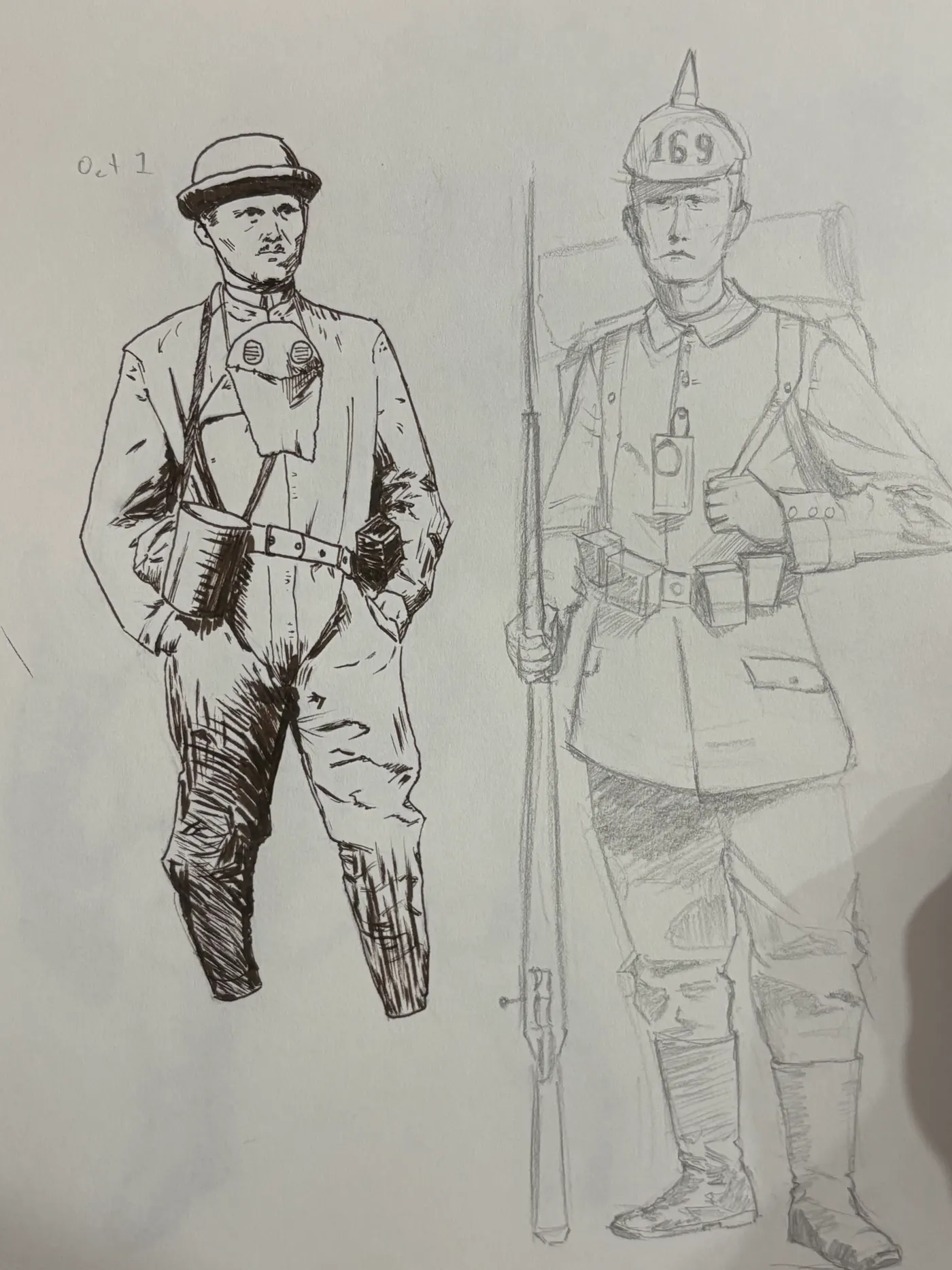 Two soldiers